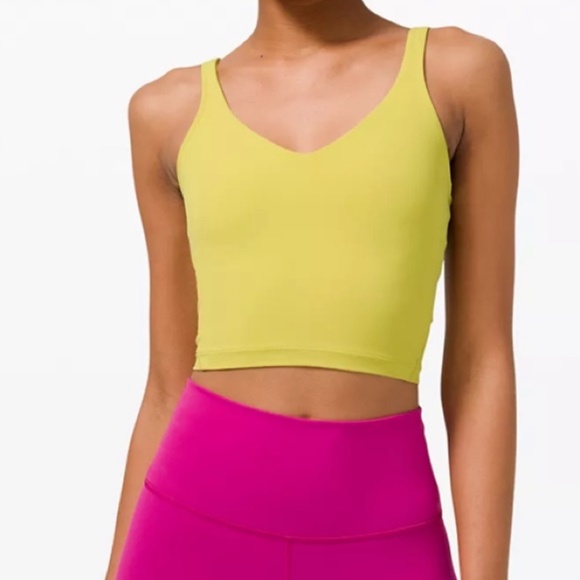 lululemon athletica Tops - Lululemon Align Tank in Yellow Pear, Size 6
